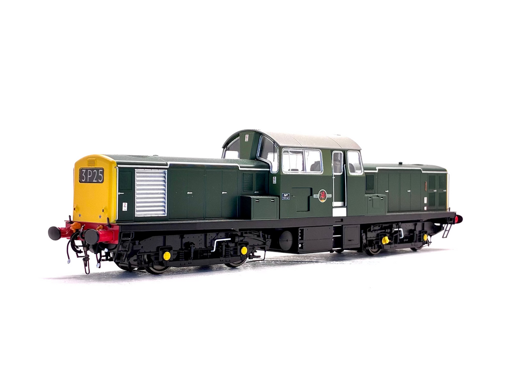 Heljan 1751 Class 17 'Clayton' in BR green with full yellow ends unnumbered