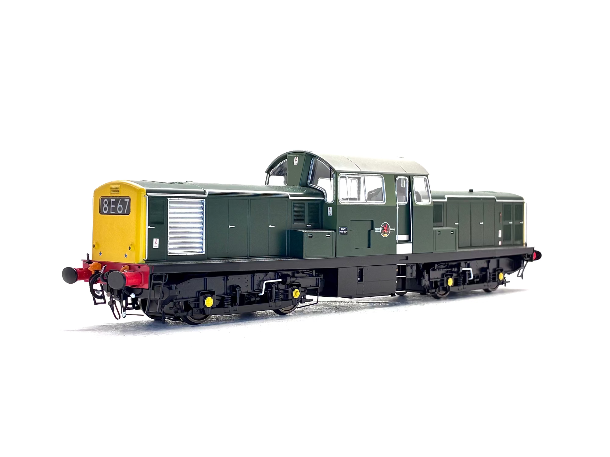 Heljan 1751 Class 17 'Clayton' in BR green with full yellow ends unnumbered