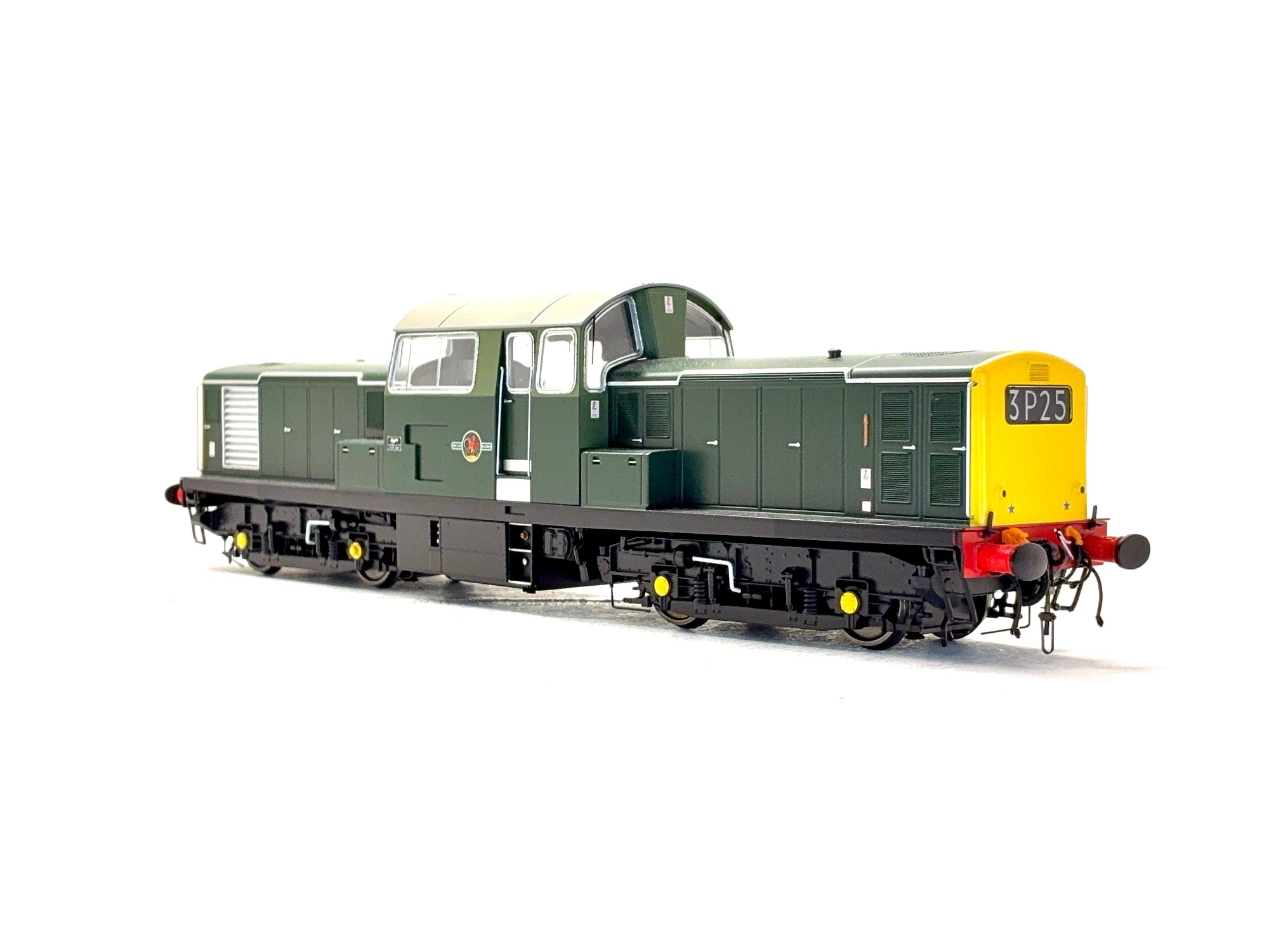 Heljan 1751 Class 17 'Clayton' in BR green with full yellow ends unnumbered