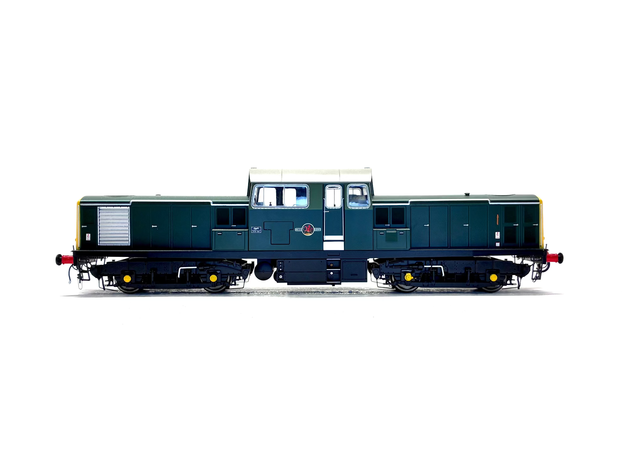 Heljan 1751 Class 17 'Clayton' in BR green with full yellow ends unnumbered