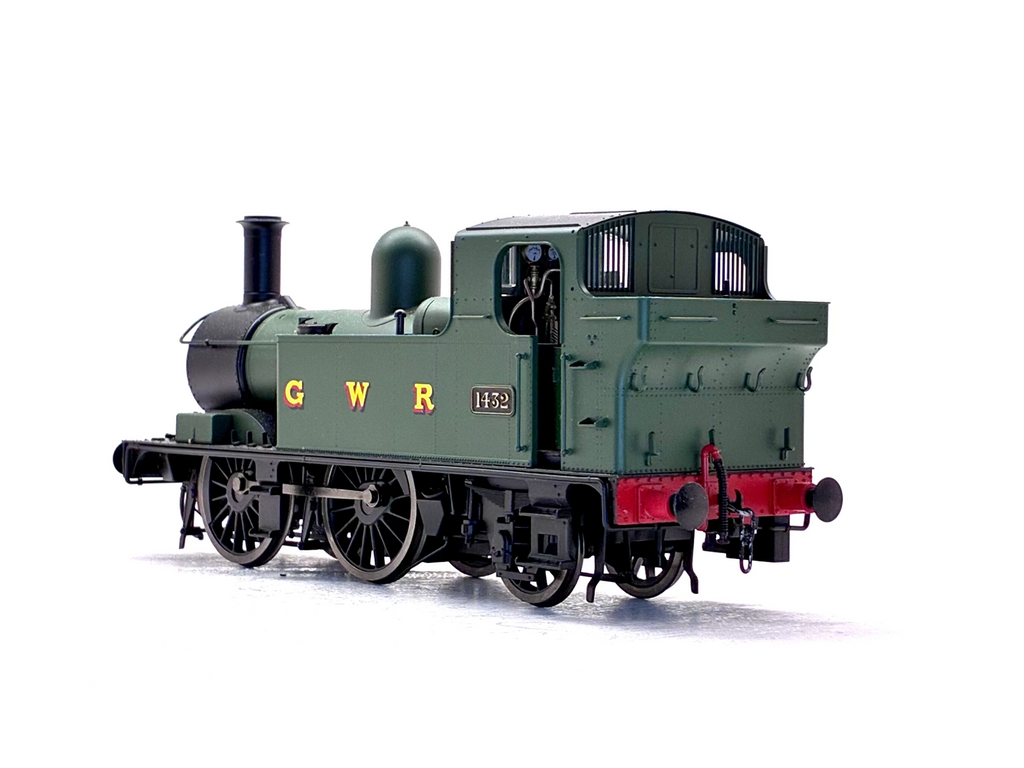 Dapol 7S-006-020 Class 14xx 0-4-2T 1432 in GWR unlined green with G W R lettering