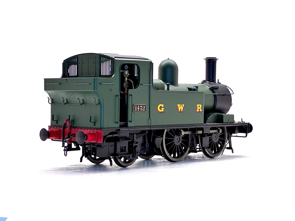 Dapol 7S-006-020 Class 14xx 0-4-2T 1432 in GWR unlined green with G W R lettering