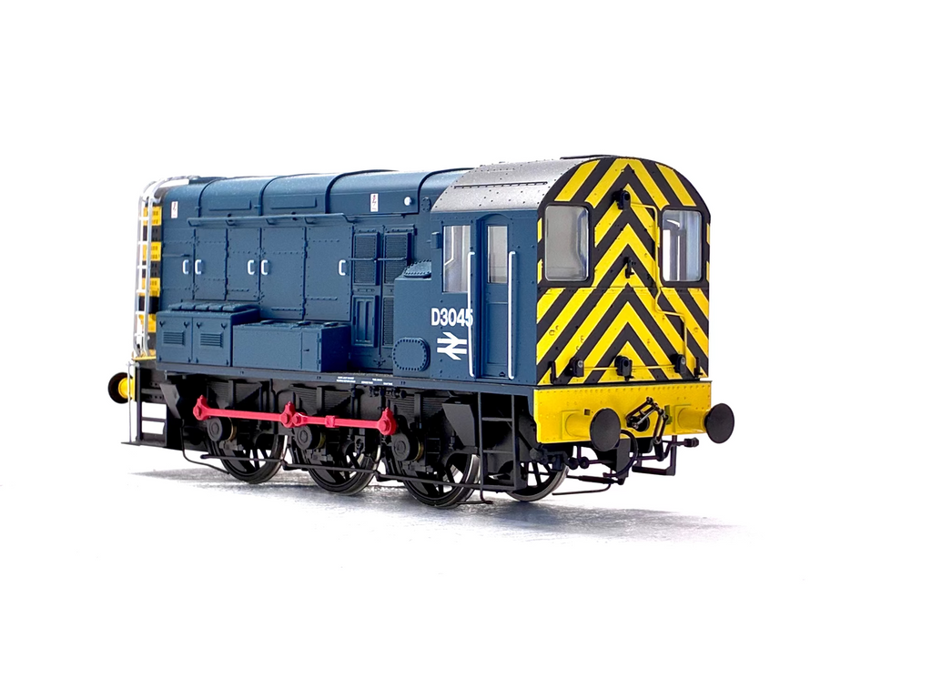 Dapol 7D-008-002 Class 08 shunter D3045 in BR blue with wasp stripes