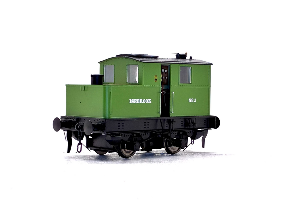 Dapol 7S-005-006 Sentinel 4wVB 2 "Isebrook" in GWR light green