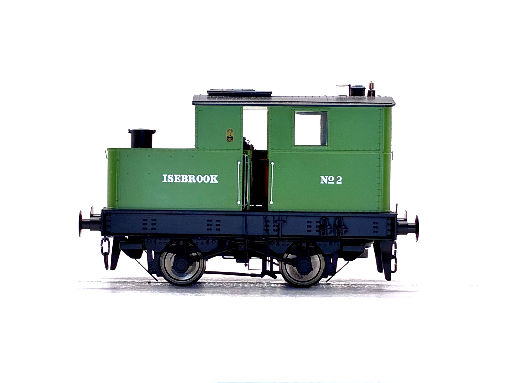 Dapol 7S-005-006 Sentinel 4wVB 2 "Isebrook" in GWR light green