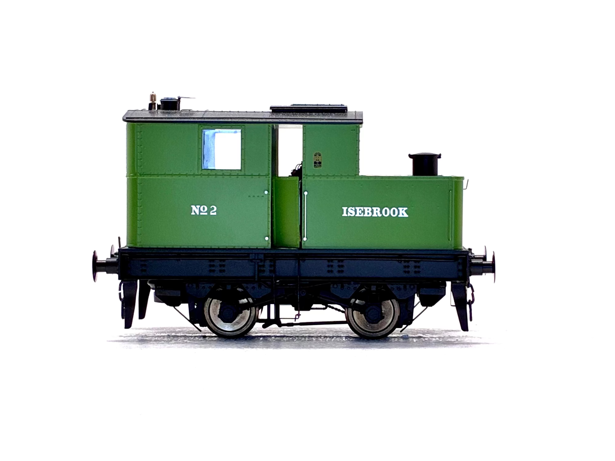 Dapol 7S-005-006 Sentinel 4wVB 2 "Isebrook" in GWR light green