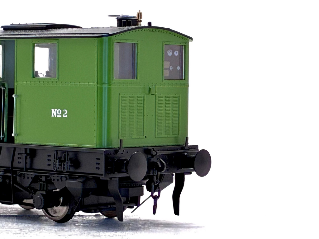 Dapol 7S-005-006 Sentinel 4wVB 2 "Isebrook" in GWR light green