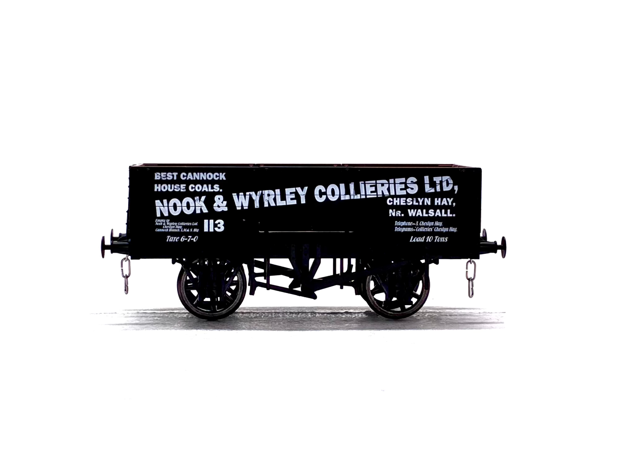 Dapol 7F-051-014 5-plank open wagon "Nook & Wyrley, Walsall" 113