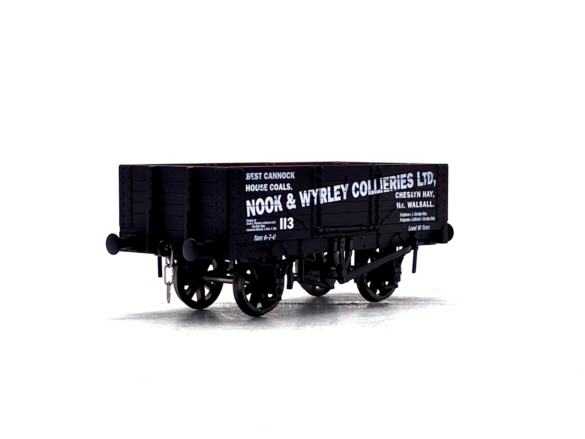 Dapol 7F-051-014 5-plank open wagon "Nook & Wyrley, Walsall" 113