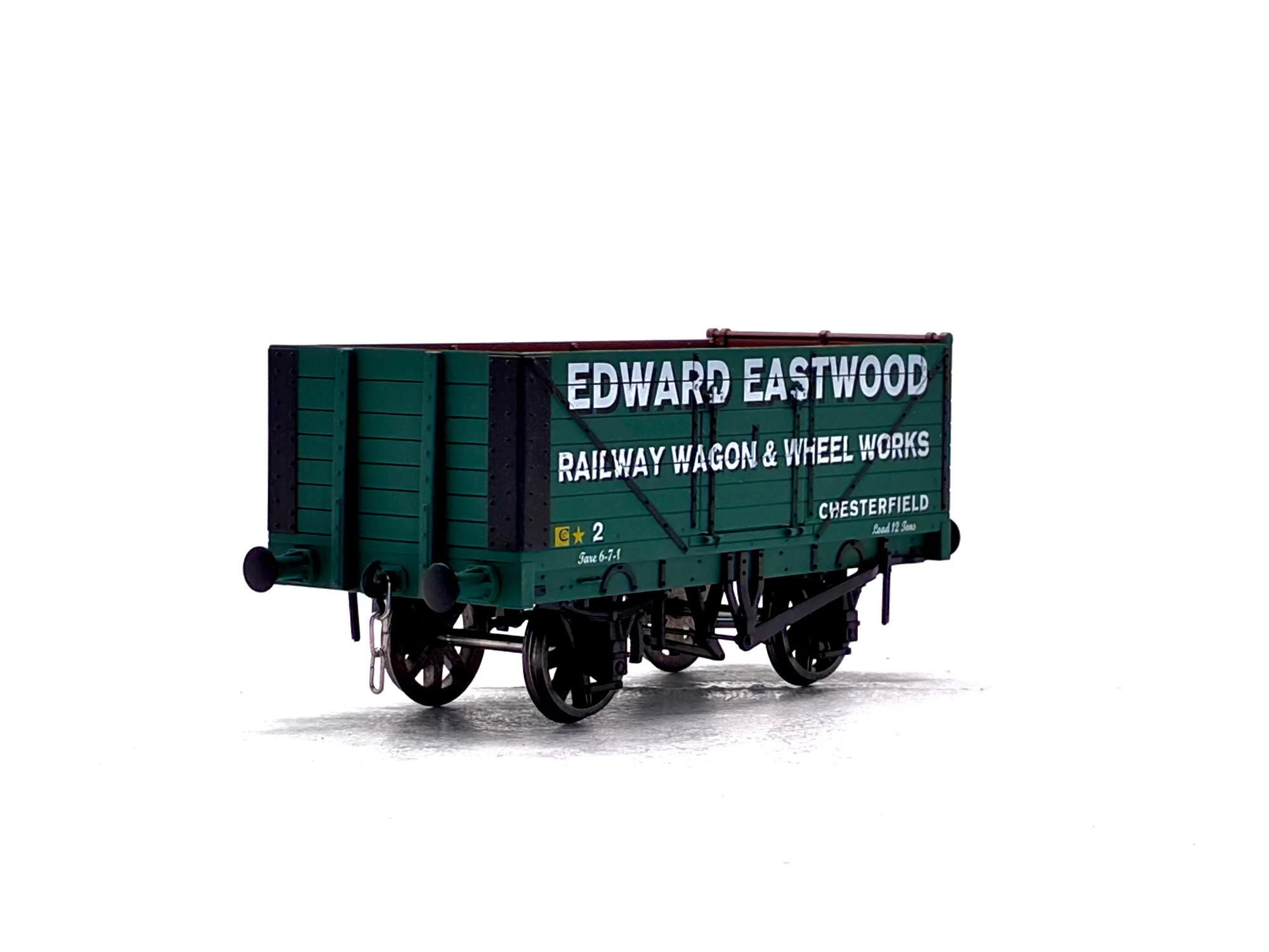 Dapol POW03 7 Plank Wagon "Edward Eastwood Railway Wagon & Wheel Works" Tower models train maker series limited edition of 100 pieces