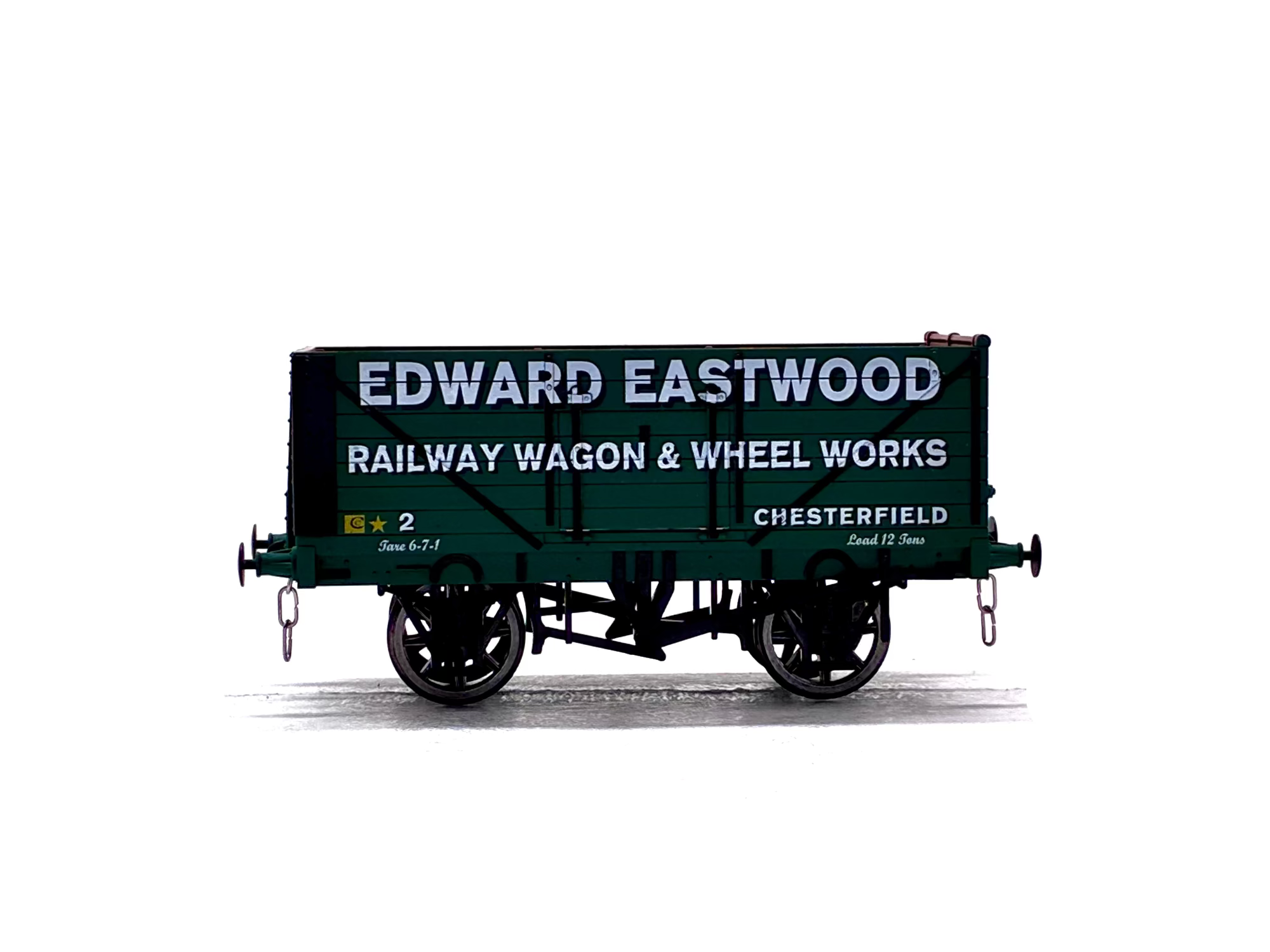 Dapol POW03 7 Plank Wagon "Edward Eastwood Railway Wagon & Wheel Works" Tower models train maker series limited edition of 100 pieces