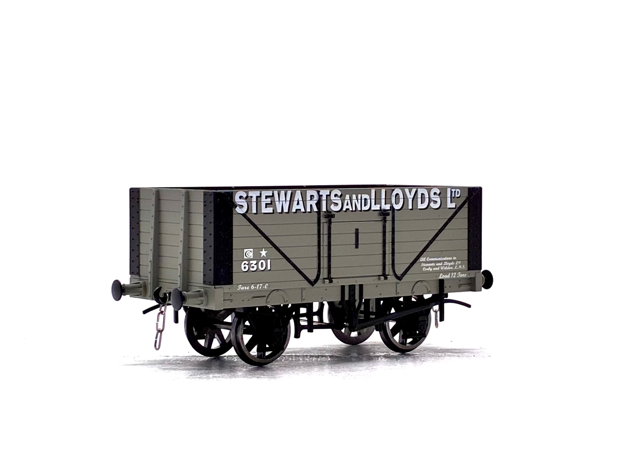 Dapol 7F-080-001 8-plank open wagon "Stewarts & Lloyds" 6301