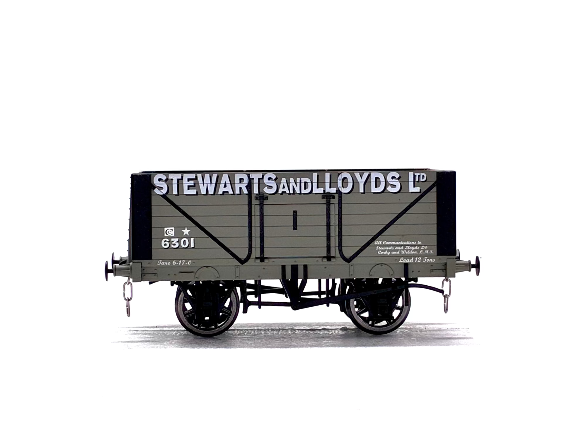 Dapol 7F-080-001 8-plank open wagon "Stewarts & Lloyds" 6301