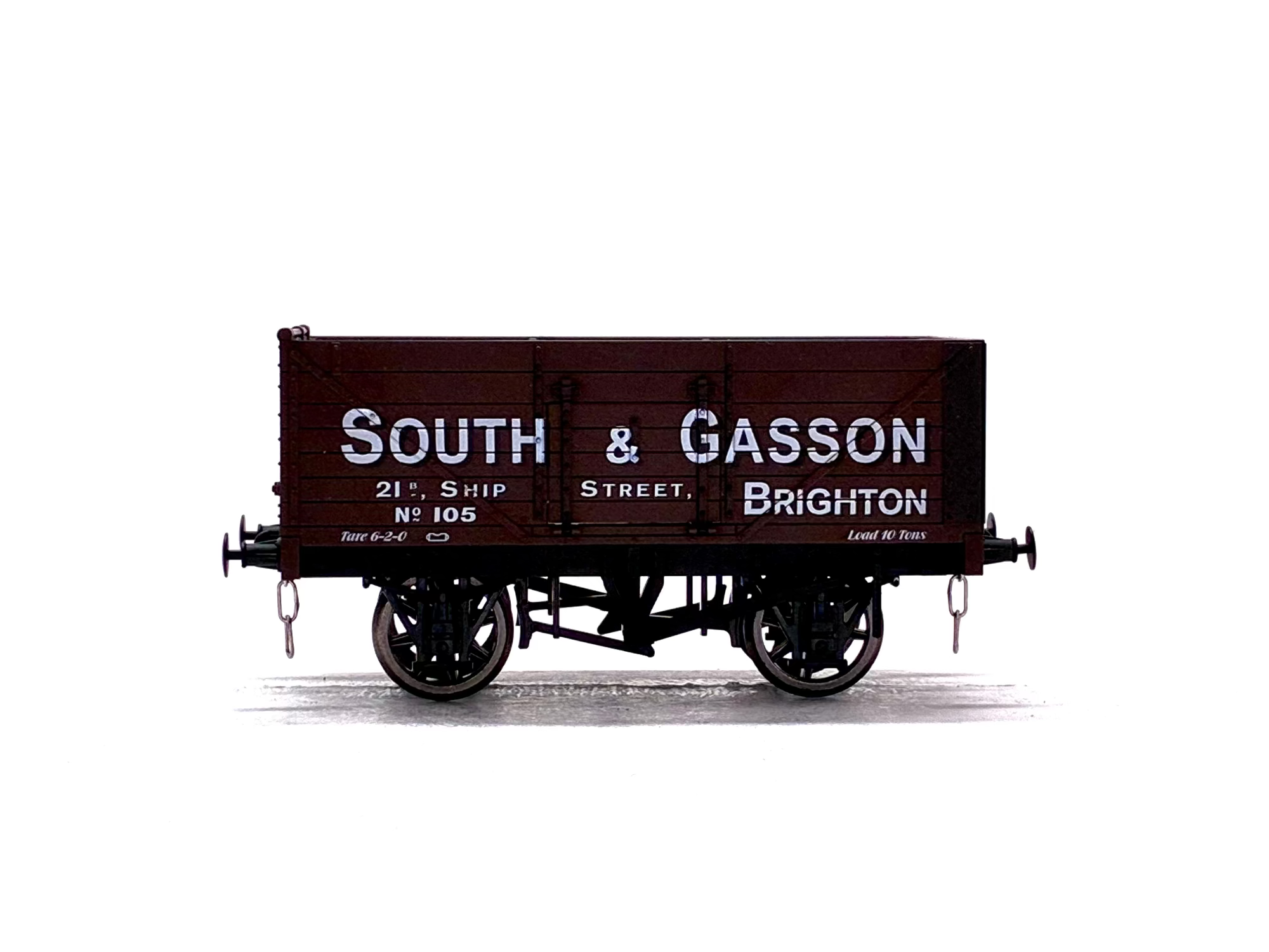 Dapol 7-Plank Open Wagon 'South & Gasson, Brighton' '105'