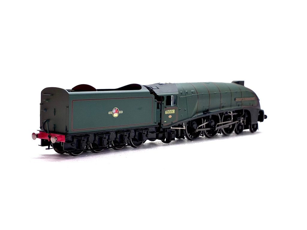 Hornby R3255 Class A4 4-6-2 60008 "Dwight D. Eisenhower" in BR Green with late crest with etched nameplates The Great Goodbye