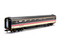 Hornby OO Gauge R40238B Mk3 TS trailer standard in Intercity Executive 42116 coach front view