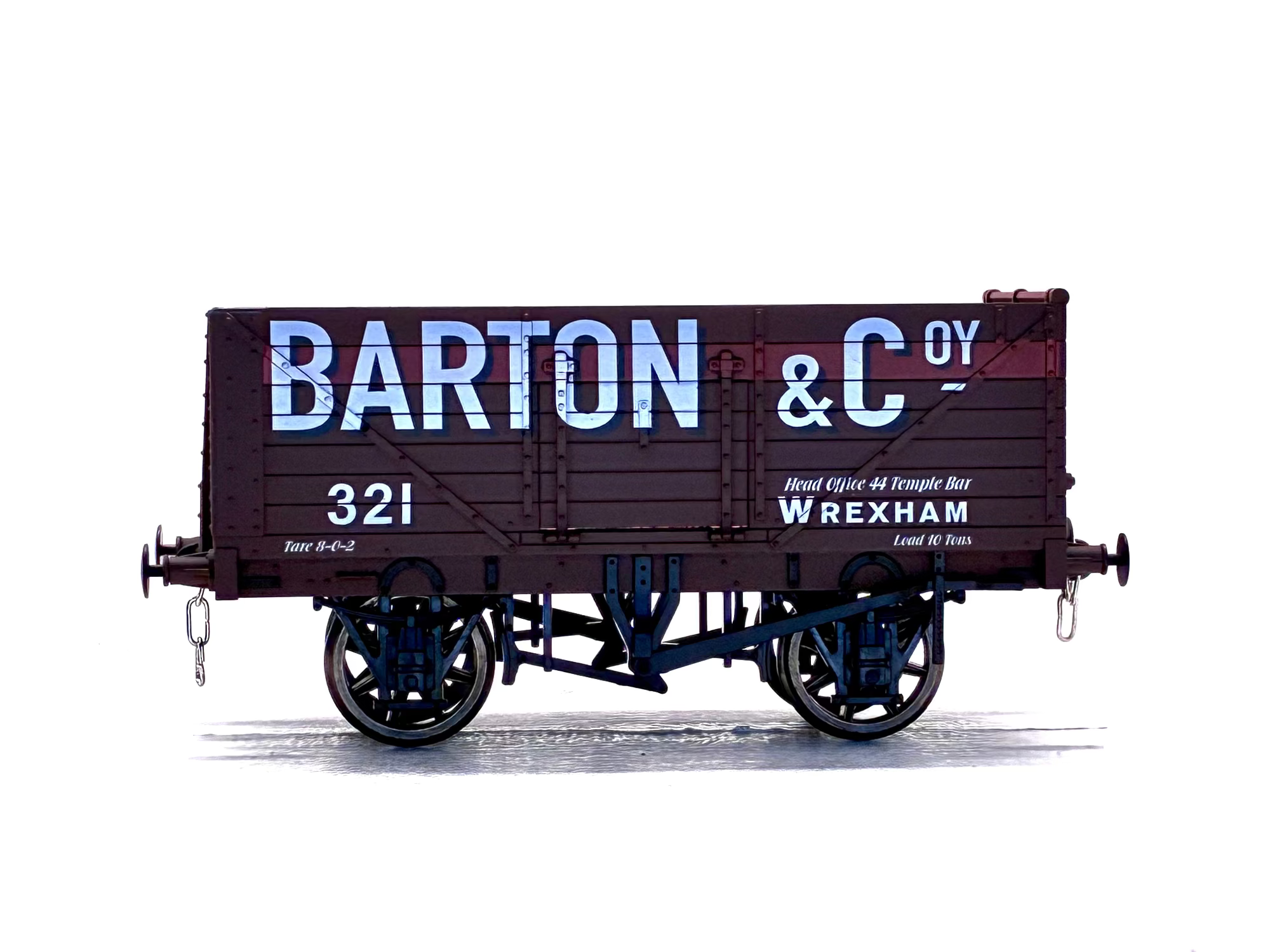 Dapol O Guage Barton Coy Wagon side view