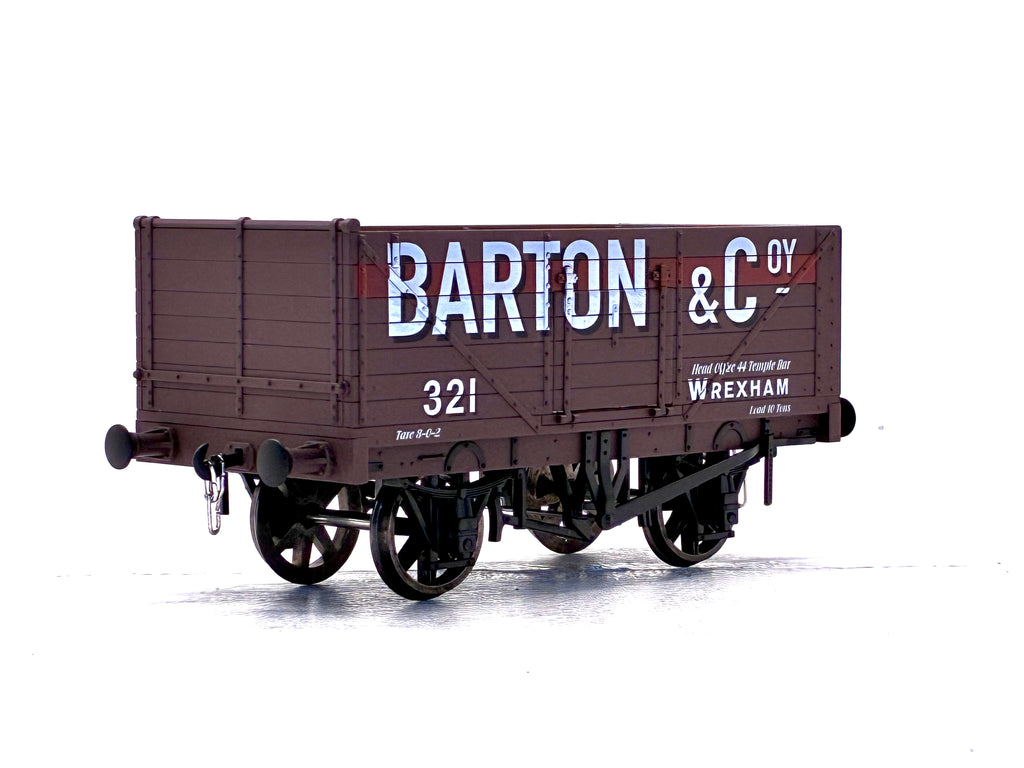 Dapol O Guage Barton Coy Wagon back view