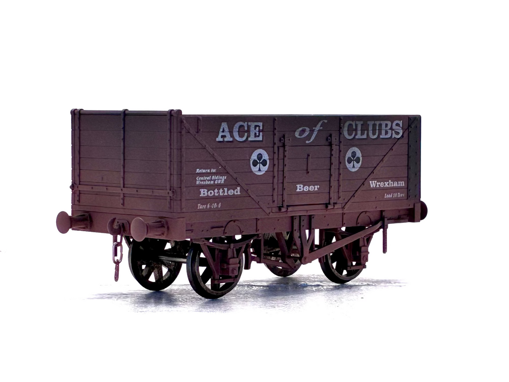 Dapol O Guage Ace of Clubs, Wrexham Weathered back view