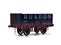 Dapol O Guage Ruabon Coal & Coke Ltd weathered Front view