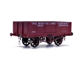 Dapol O Guage Wagon Minera Lime Company, Wrexham Weathered Front view