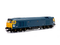 Hornby TT:120 Blue diesel side view
