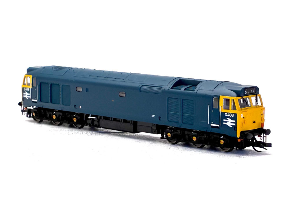 Hornby TT:120 Blue Diesel Front View