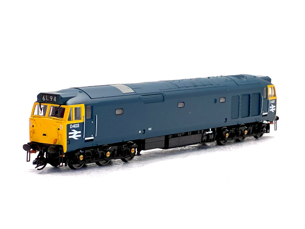 Hornby TT:120 Blue Diesel front view