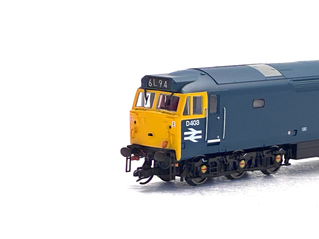 Hornby TT:120 Blue Diesel Close up