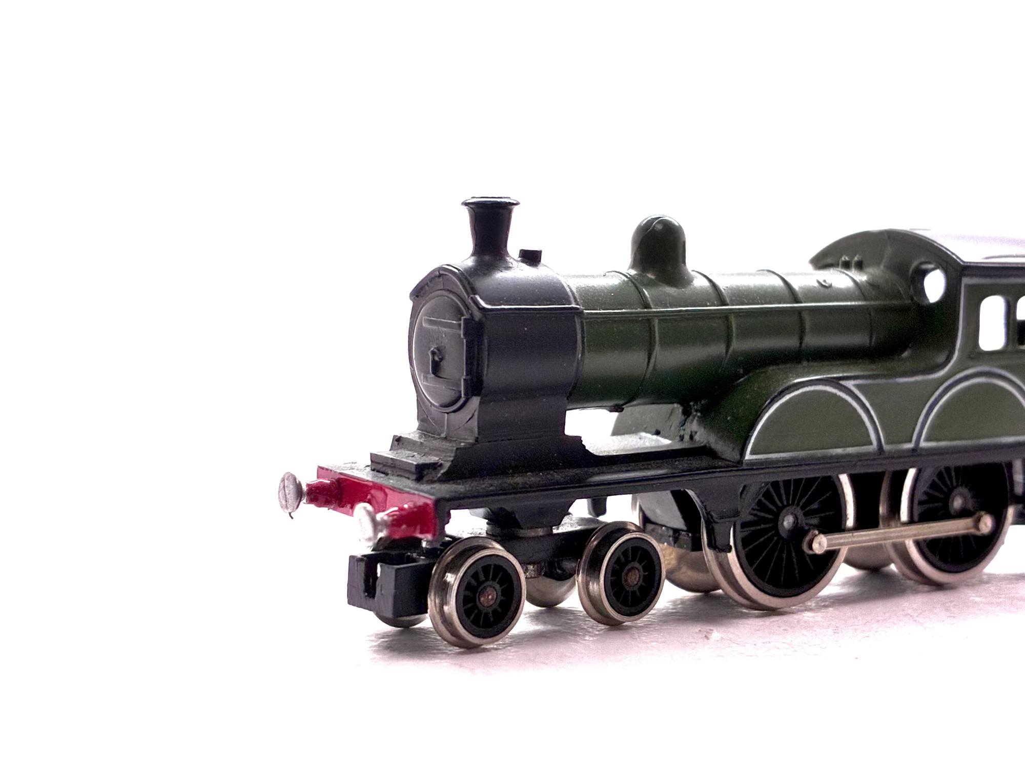 Union Mills 2106UM Class D20 4-4-0 steam locomotive in LNER green livery, pre-owned and boxed, N Gauge.