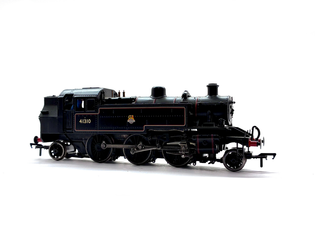 Bachmann Branchline 31-457 Class 2MT Ivatt 2-6-2T tank locomotive No. 41310 in BR lined black with early emblem, sound-fitted, pre-owned and unboxed, OO Gauge.