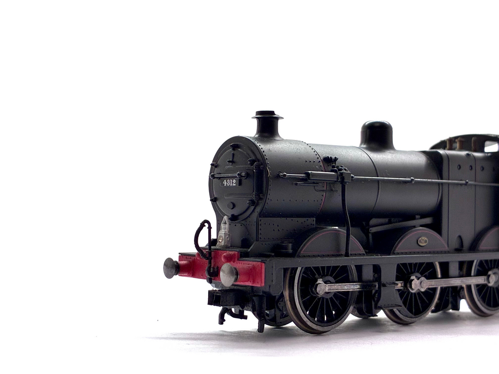 Hornby R3030 Fowler Class 4F 0-6-0 steam locomotive No. 4312 in LMS black livery, pre-owned and boxed, OO Gauge.