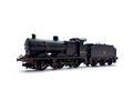 Hornby R2276 Class 4F 0-6-0 steam locomotive No. 44447 in BR black livery, pre-owned and unboxed, OO Gauge.