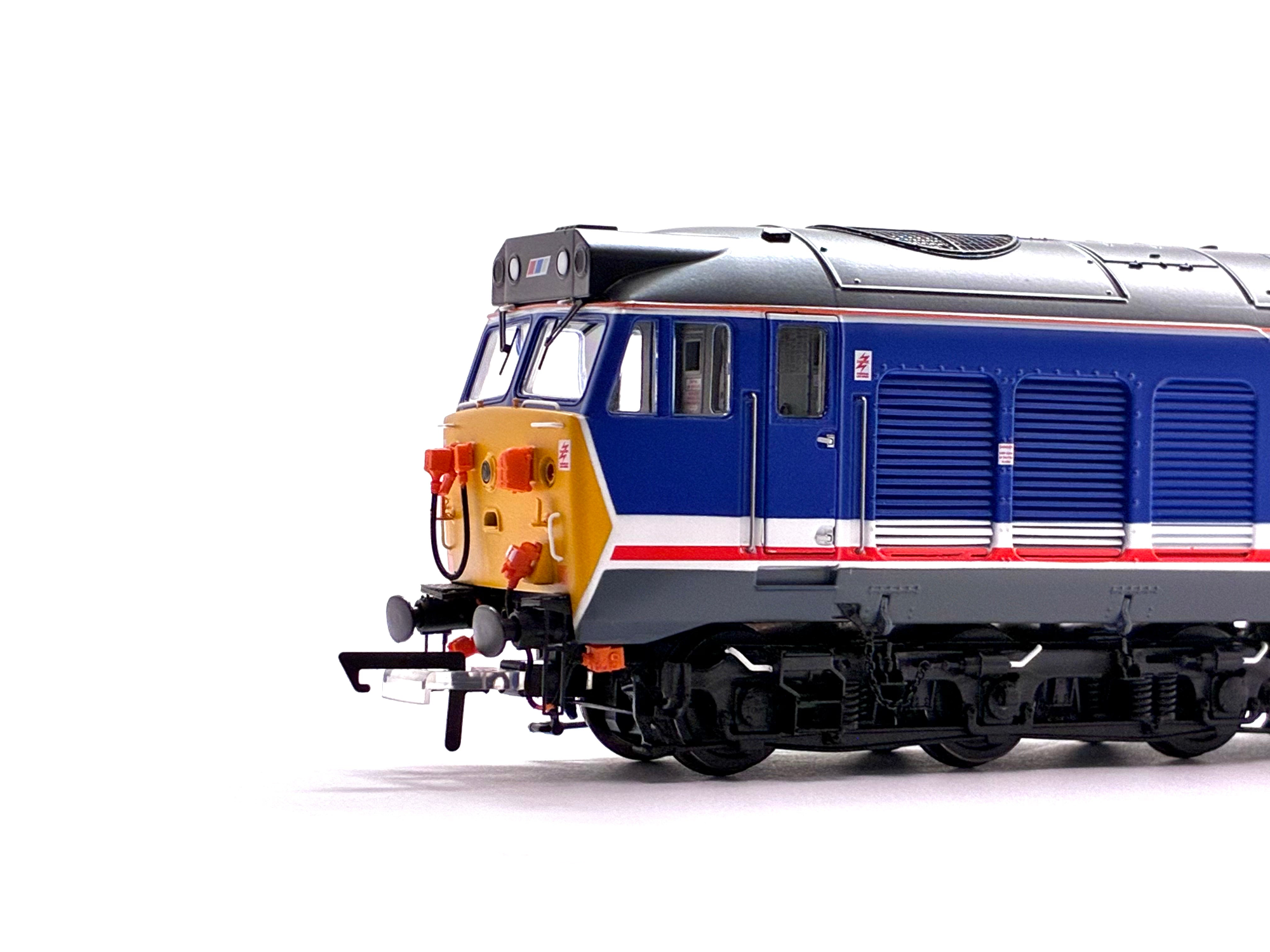 Class 50 diesel locomotive 50029 Renown in revised Network SouthEast dark blue livery with West of England branding, DCC sound-fitted, new, OO Gauge.