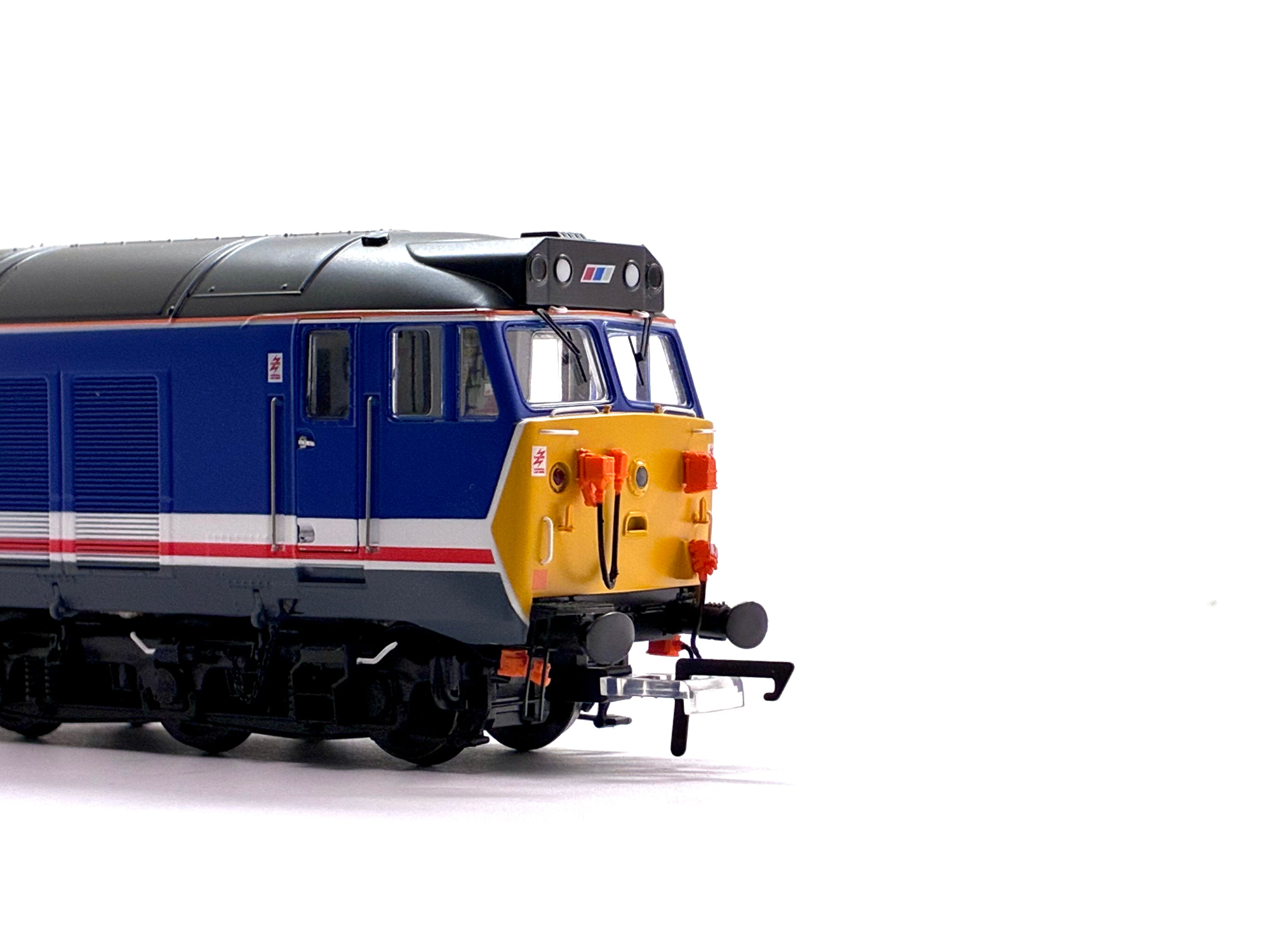 Class 50 diesel locomotive 50029 Renown in revised Network SouthEast dark blue livery with West of England branding, DCC sound-fitted, new, OO Gauge.