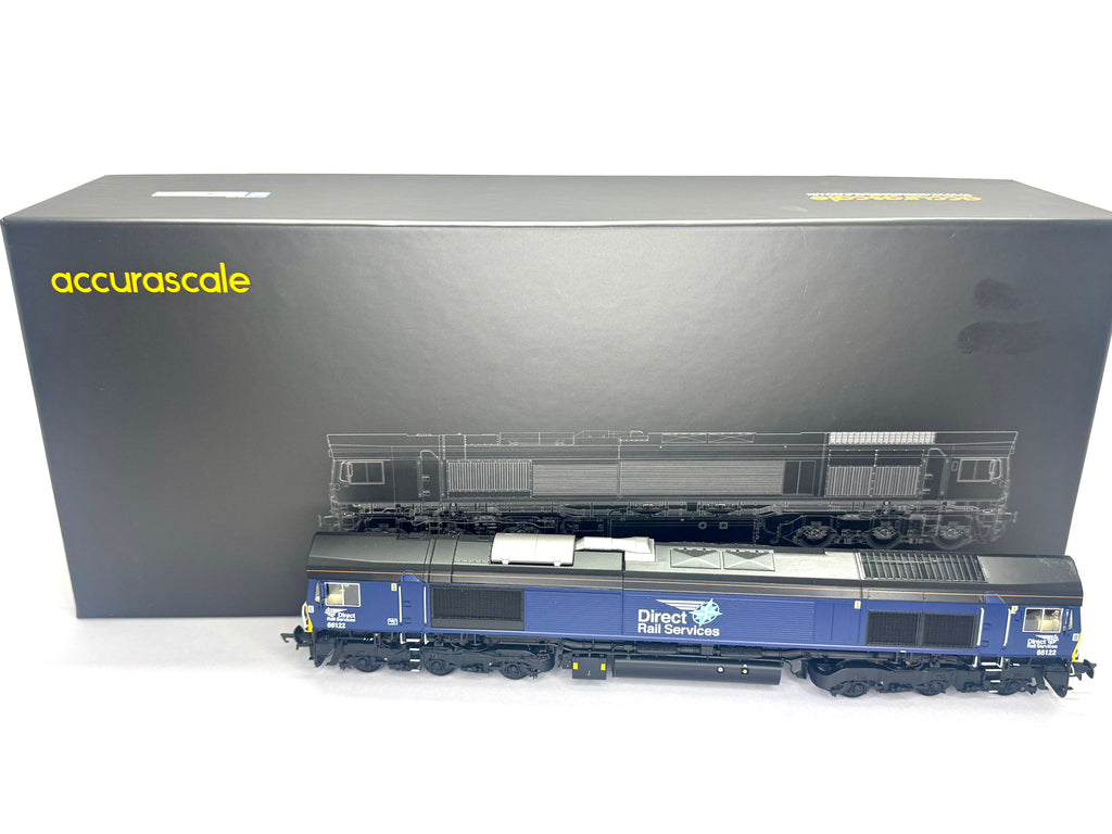 Accurascale ACC2639 Class 66 66122 in Direct Rail Services blue