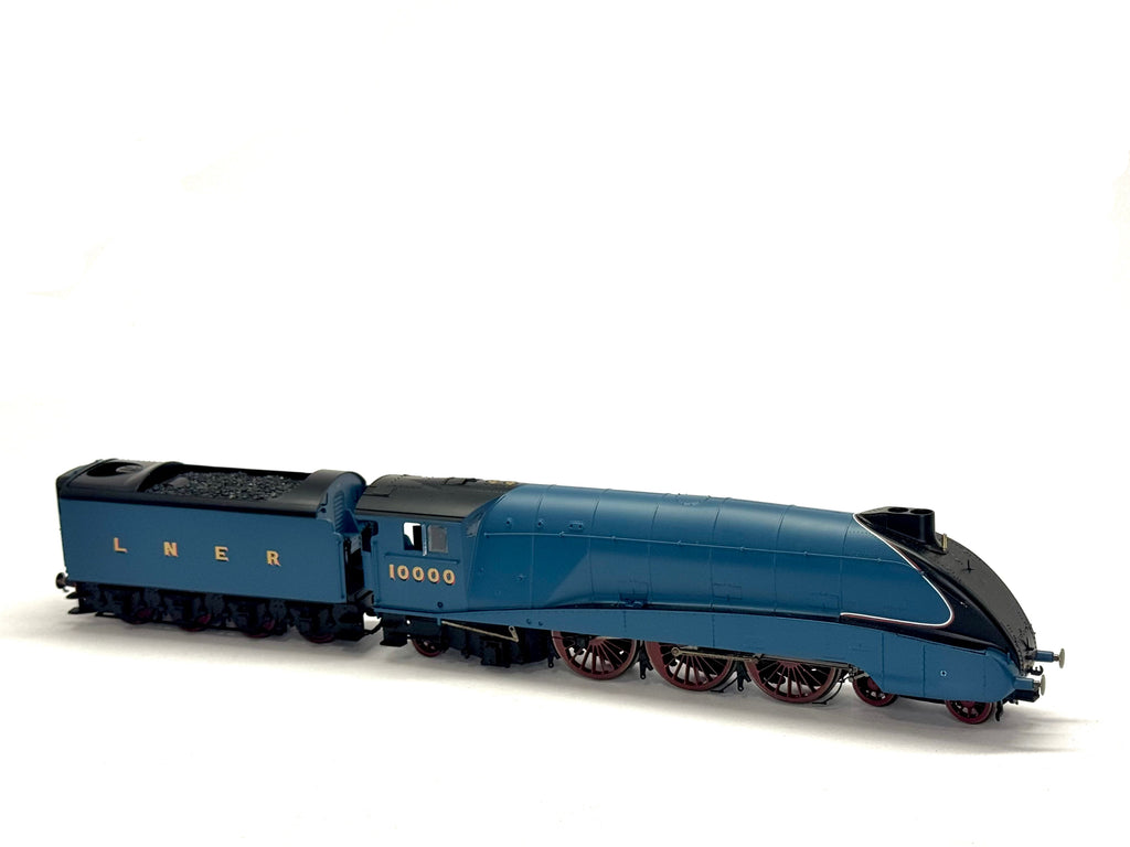 Hornby R3843 Rebuilt Class W1 Hush-Hush 4-6-4 10000 in LNER garter blue