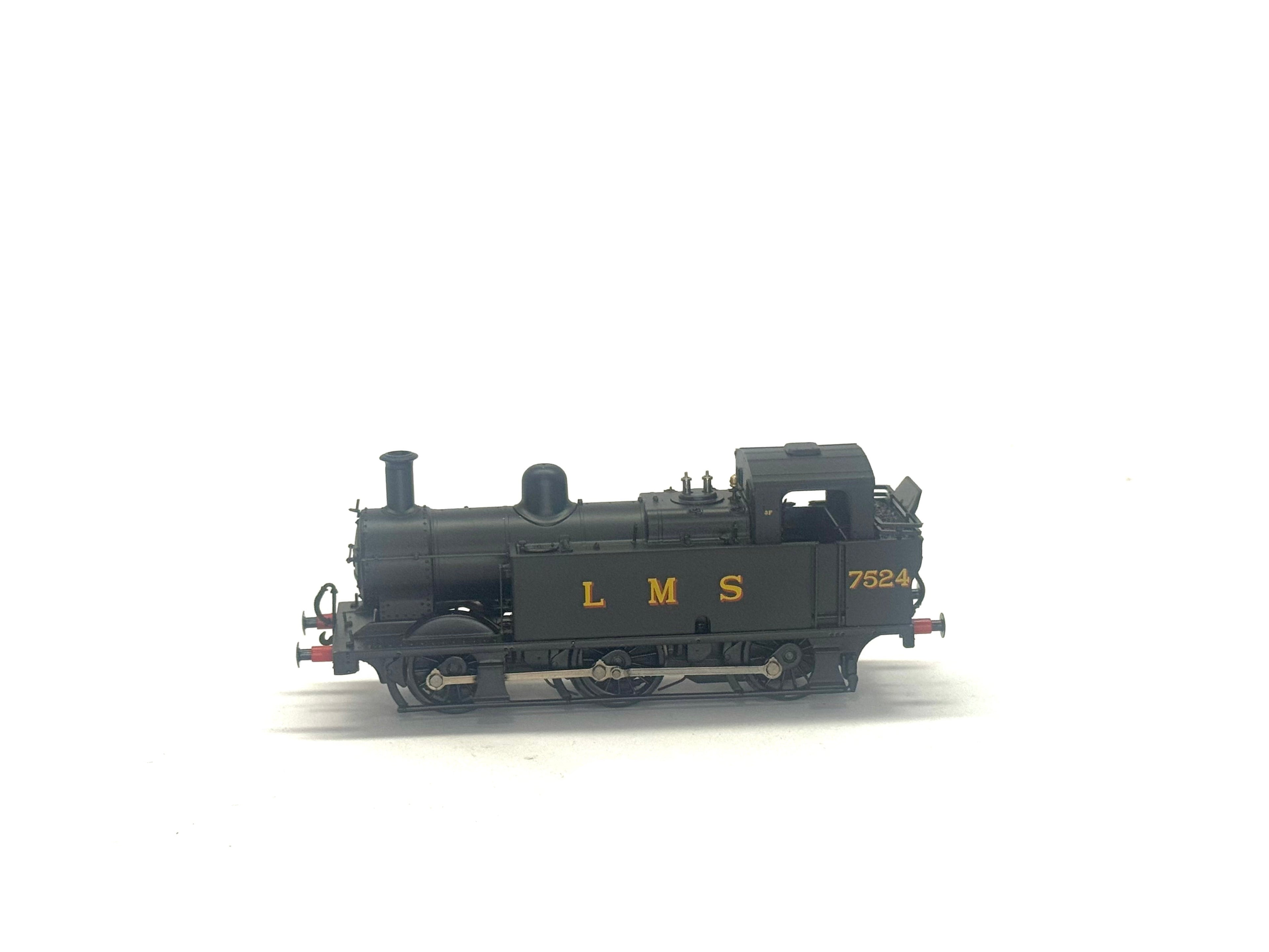Bachmann Branchline 32-227 Class 3F Fowler Jinty 0-6-0 tank loco 7524 in LMS black