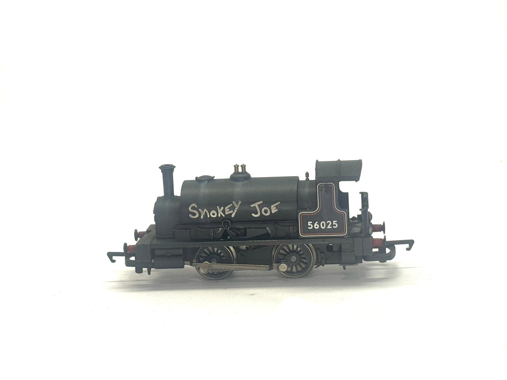 Hornby R3064 Class 0F Pug 0-4-0ST 56025 'Smokey Joe' in BR black