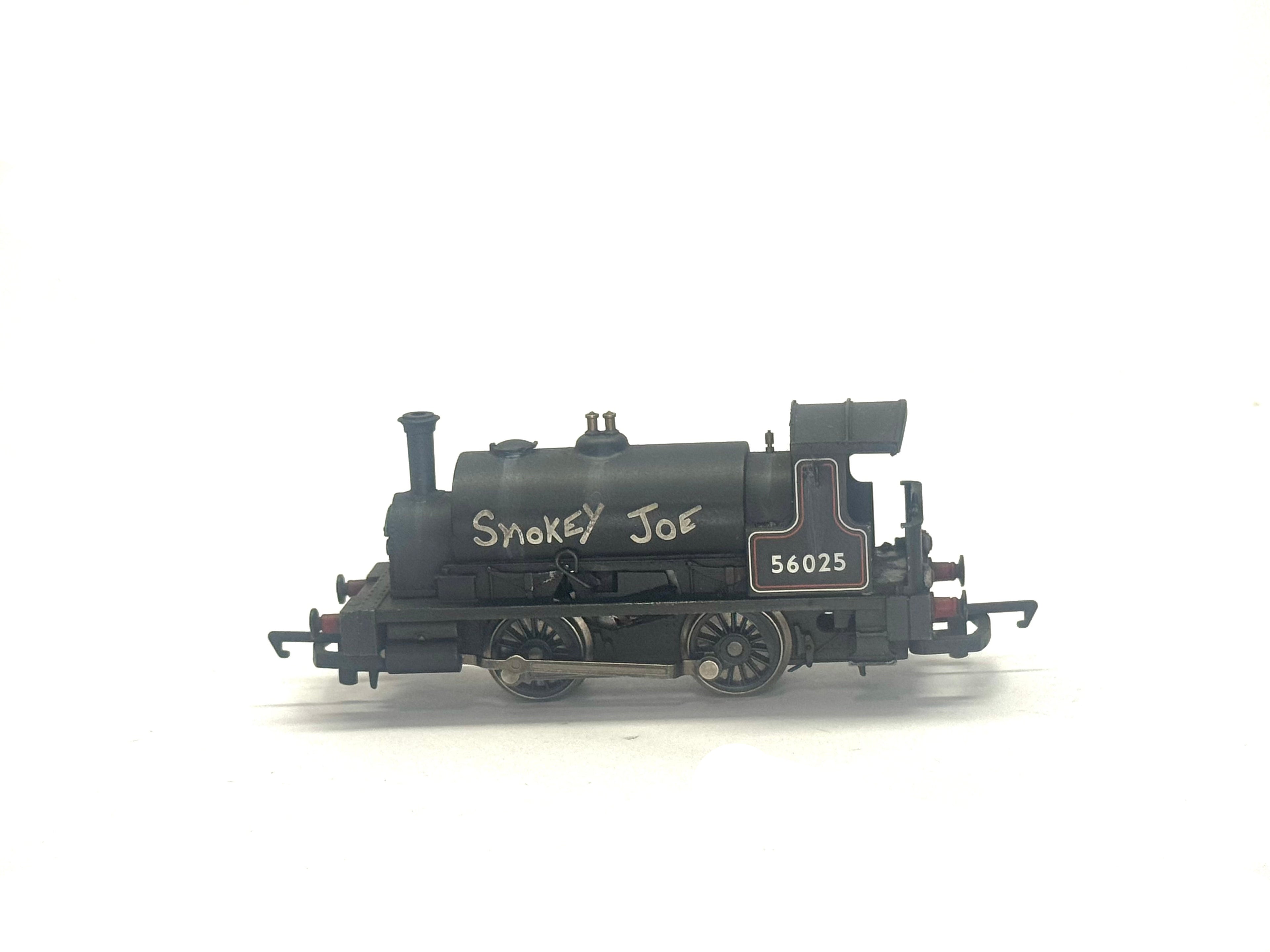 Hornby R3064 Class 0F Pug 0-4-0ST 56025 'Smokey Joe' in BR black