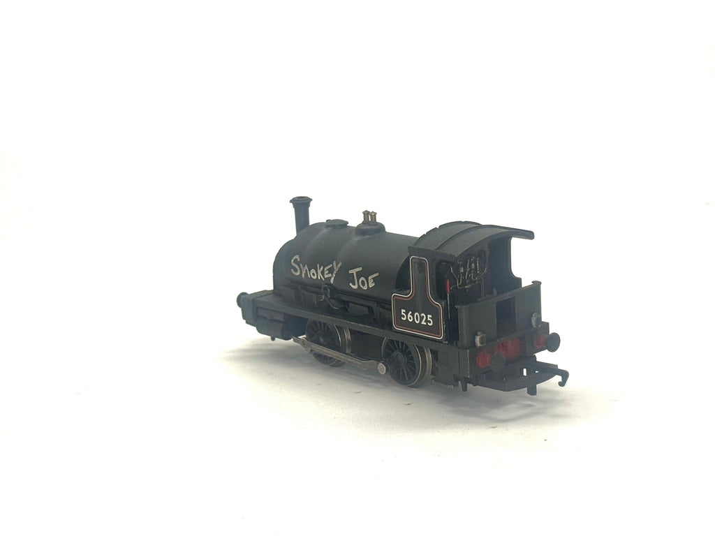 Hornby R3064 Class 0F Pug 0-4-0ST 56025 'Smokey Joe' in BR black