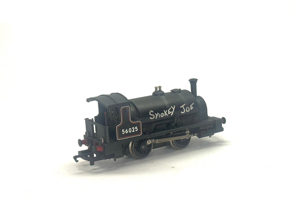 Hornby R3064 Class 0F Pug 0-4-0ST 56025 'Smokey Joe' in BR black