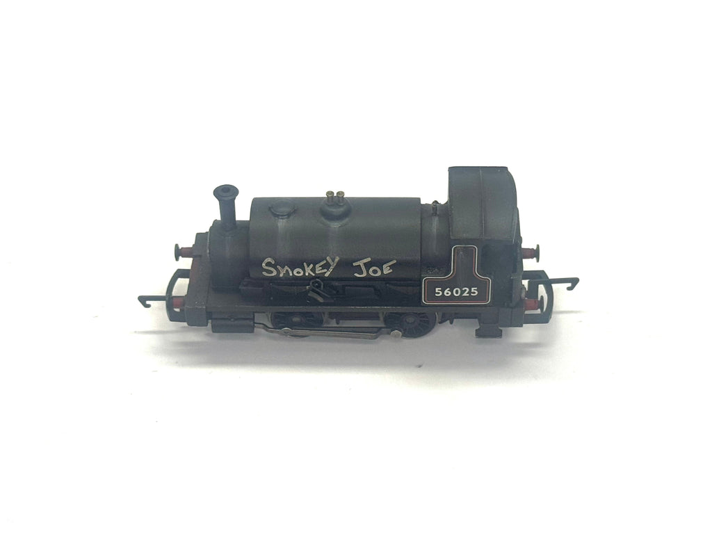 Hornby R3064 Class 0F Pug 0-4-0ST 56025 'Smokey Joe' in BR black