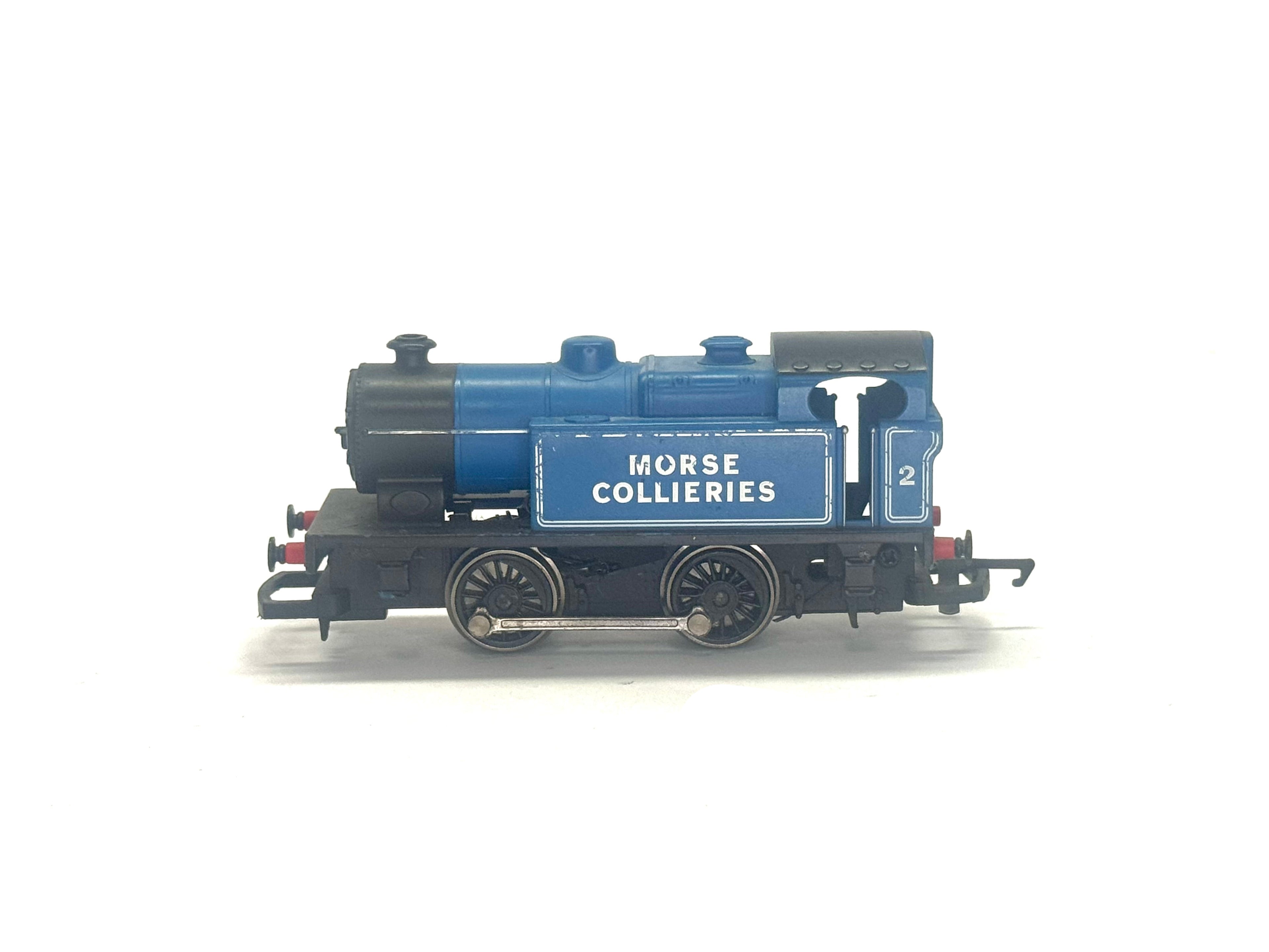 Hornby R2673 Industrial 0-4-0 steam locomotive in blue "Morse Colleries"