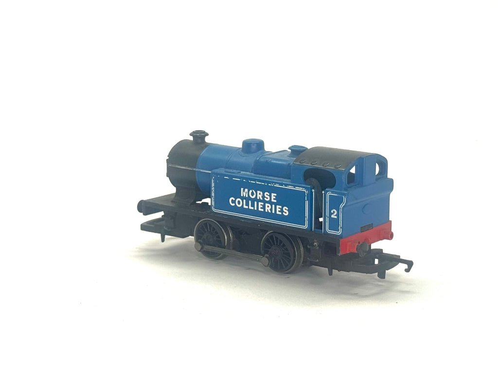 Hornby R2673 Industrial 0-4-0 steam locomotive in blue "Morse Colleries"