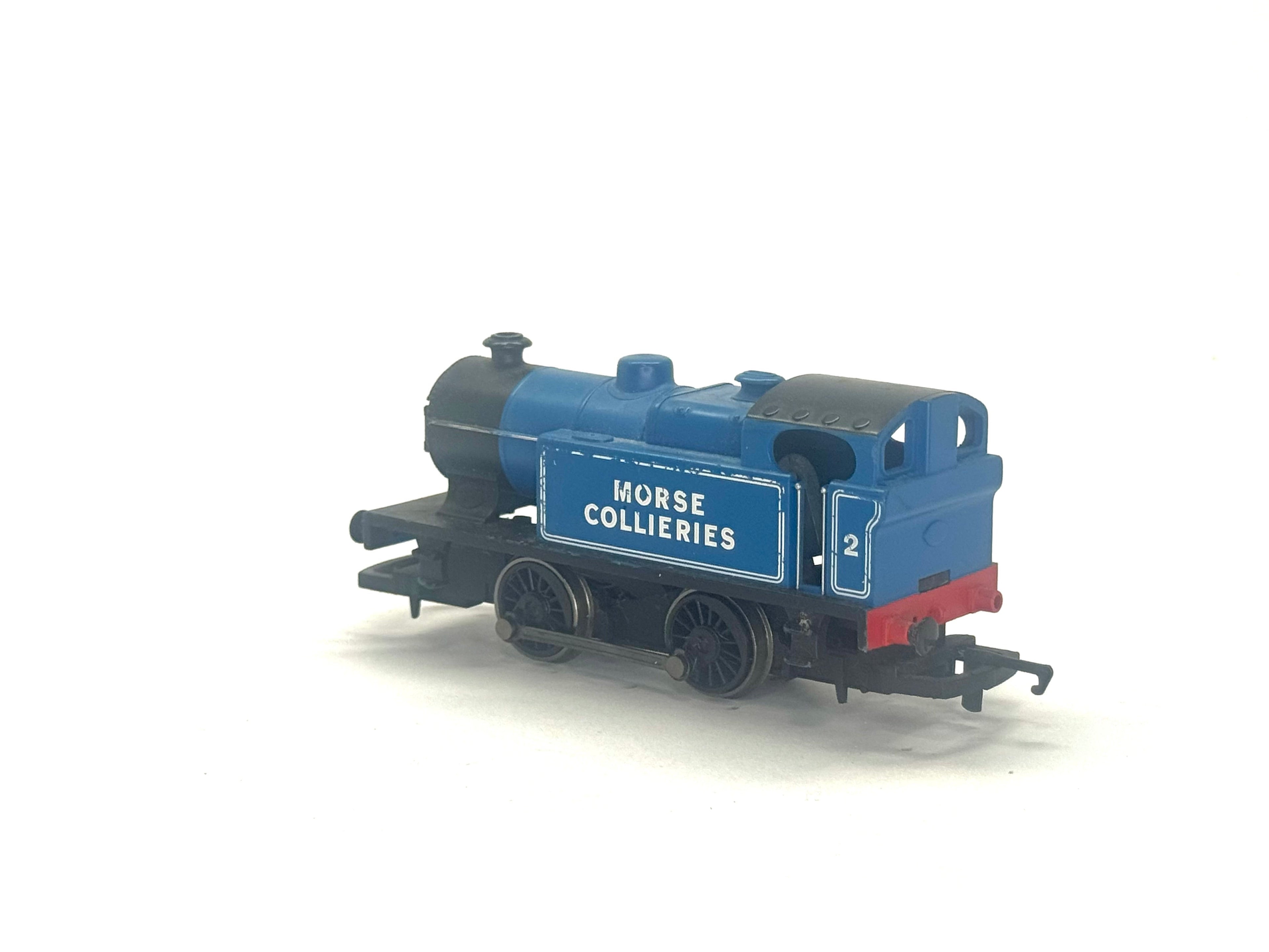 Hornby R2673 Industrial 0-4-0 steam locomotive in blue "Morse Colleries"