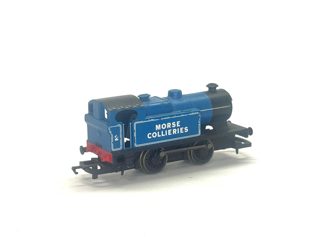 Hornby R2673 Industrial 0-4-0 steam locomotive in blue "Morse Colleries"