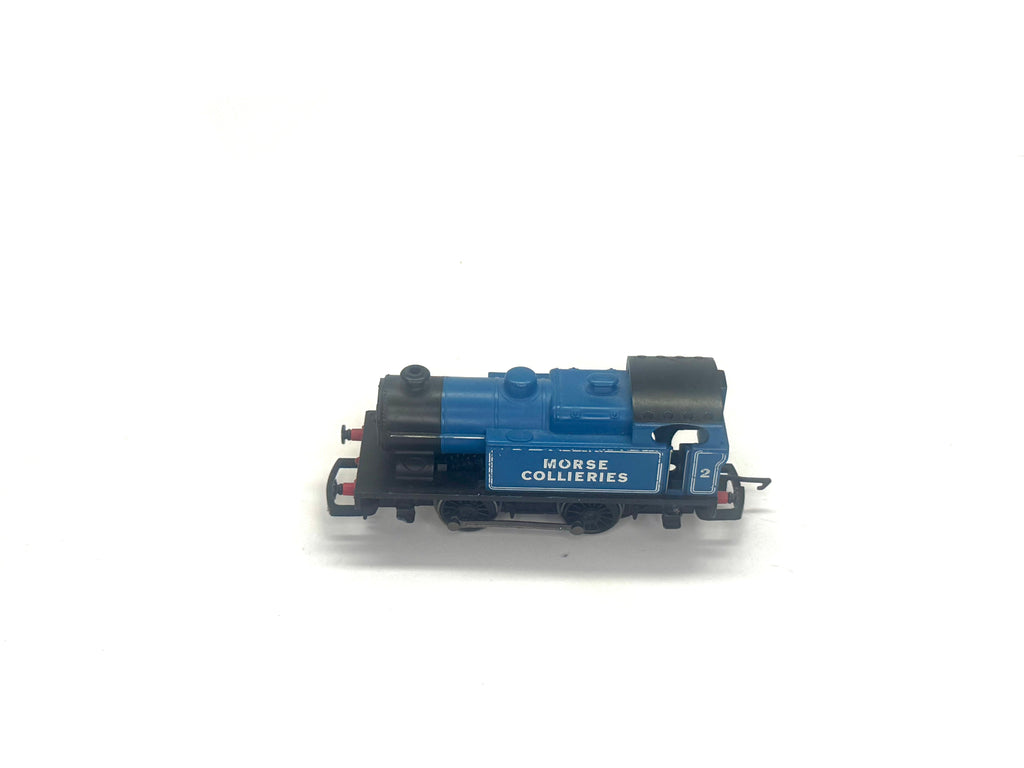 Hornby R2673 Industrial 0-4-0 steam locomotive in blue "Morse Colleries"
