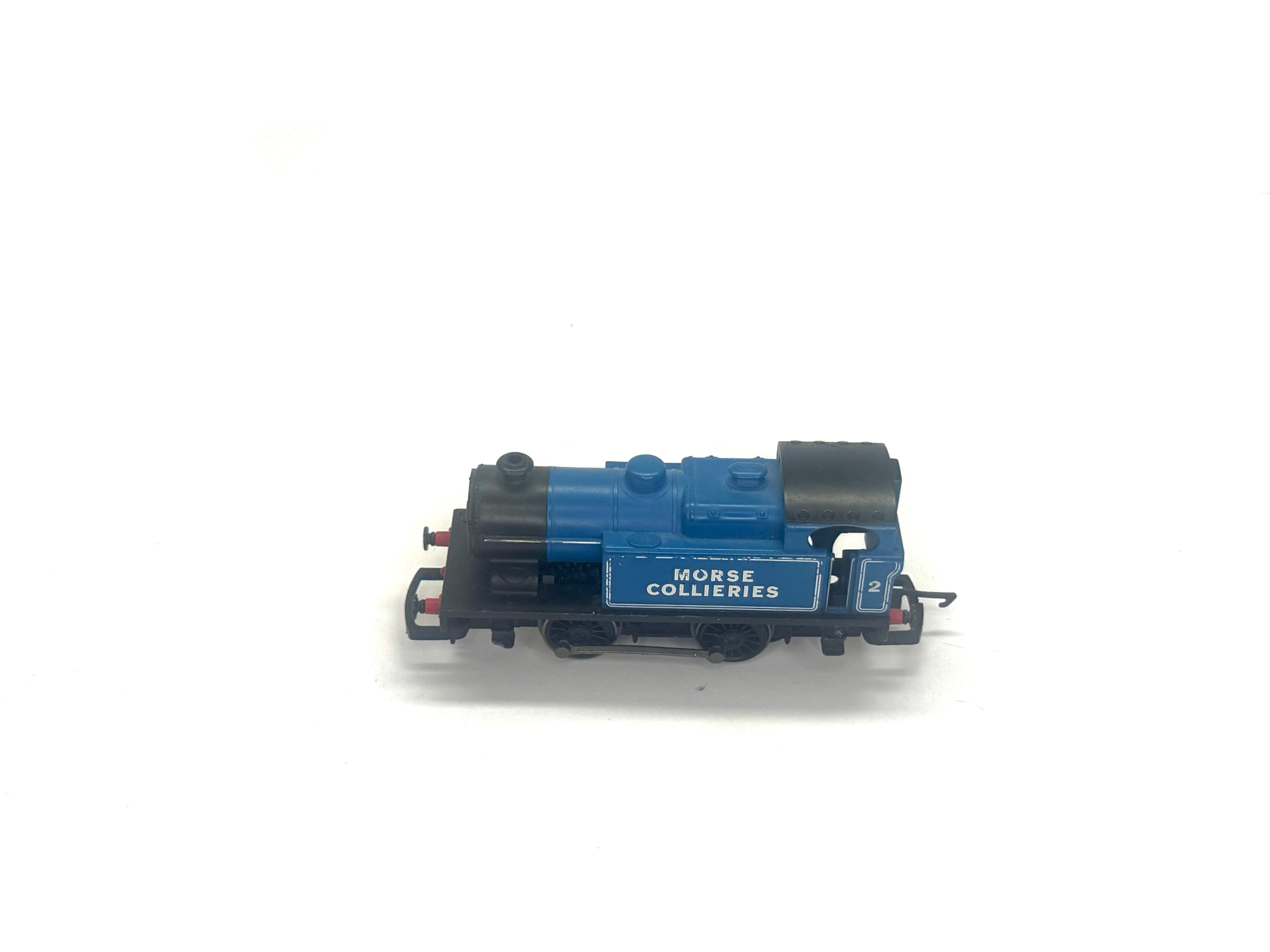 Hornby R2673 Industrial 0-4-0 steam locomotive in blue "Morse Colleries"