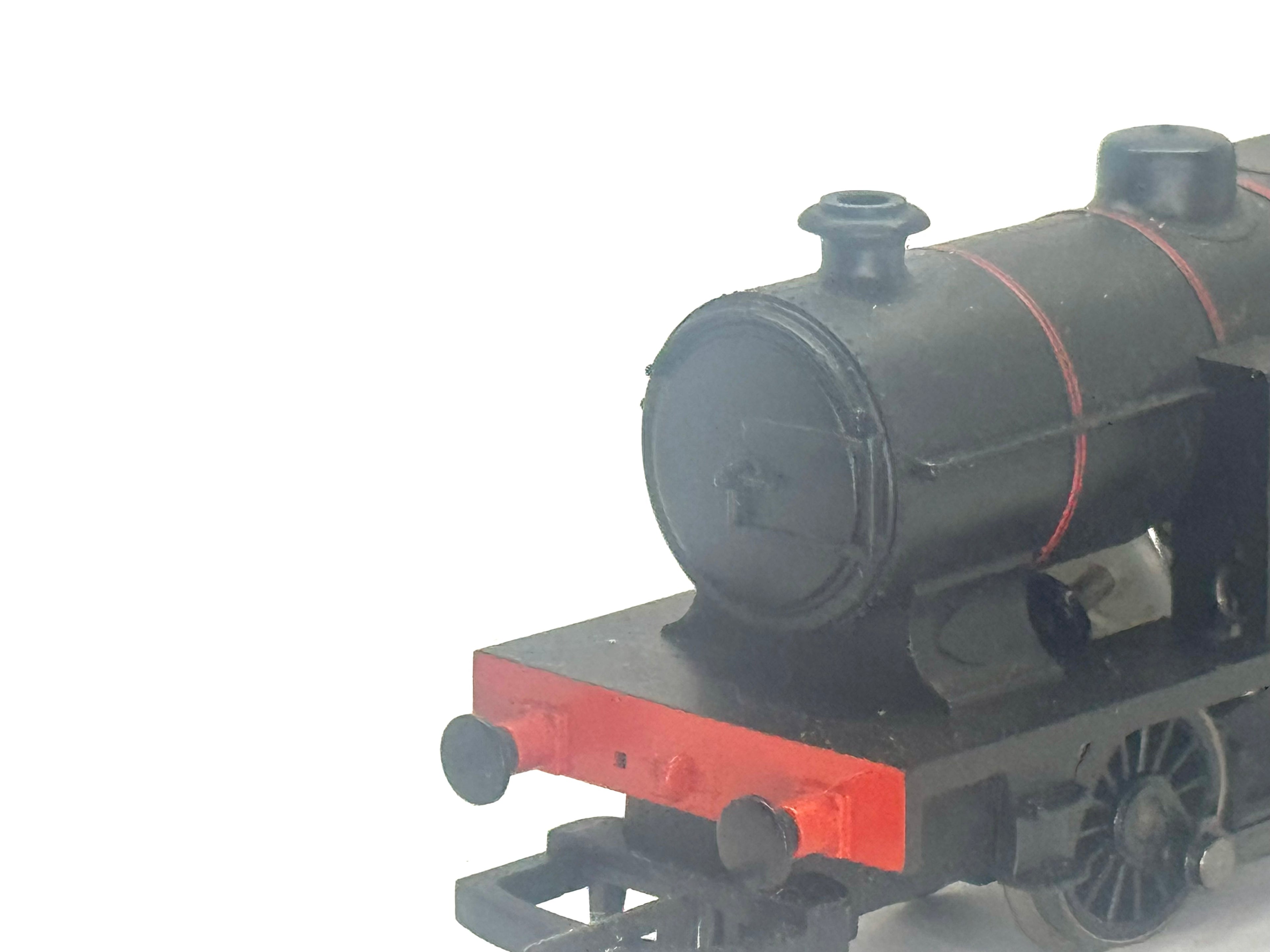 Hornby R2245 BR Black 0-4-0T Industrial Class D Loco 4 in BR lined black